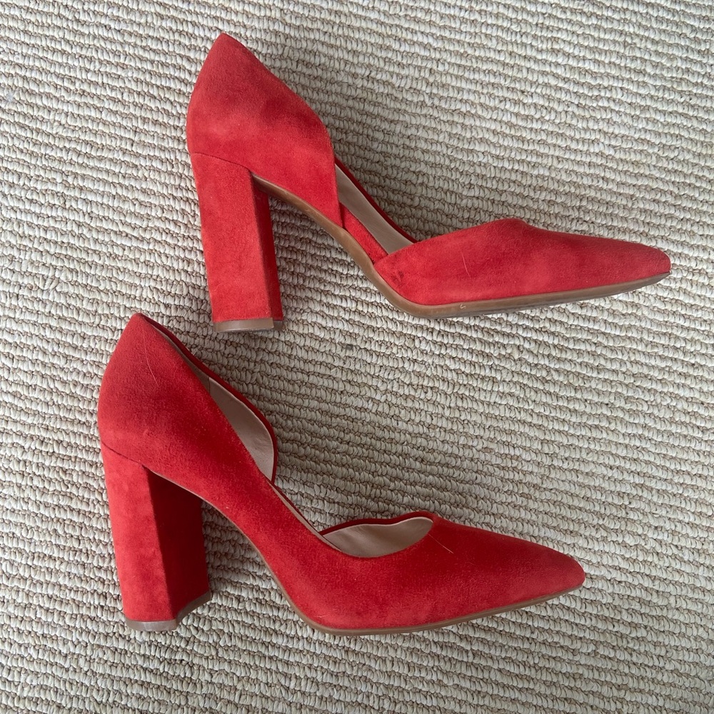 Nine West Red Heels